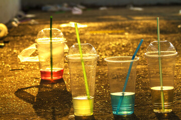 The remaining drinking water
