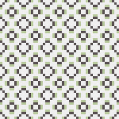 Abstract Cross Pattern generative computational art illustration