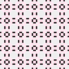 Abstract Cross Pattern generative computational art illustration