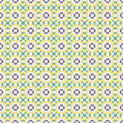 Abstract Cross Pattern generative computational art illustration