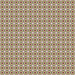 Abstract Cross Pattern generative computational art illustration