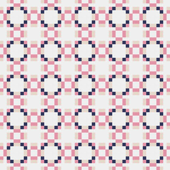 Abstract Cross Pattern generative computational art illustration