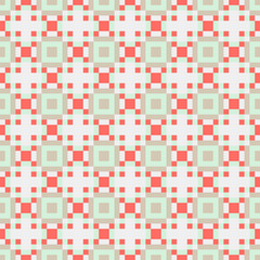 Abstract Cross Pattern generative computational art illustration