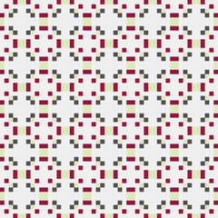 Abstract Cross Pattern generative computational art illustration