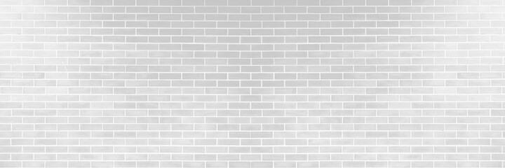 white brick wall for abstract background