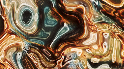 Background of abstract creative color flow mix with paint.
