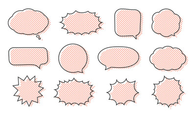 吹き出し　イラスト　素材