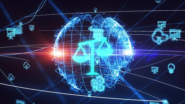 Business, Technology, Internet and network concept. Labor Law Lawyer Legal.