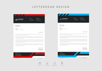 Elegant letterhead design