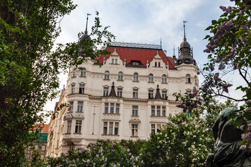 Fototapeta na wymiar Jewish Quarter in Prague