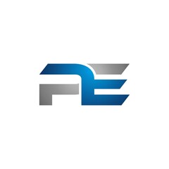 PE sports logo vector