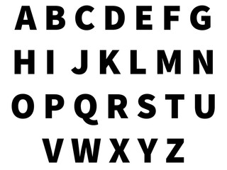 vector alphabet set