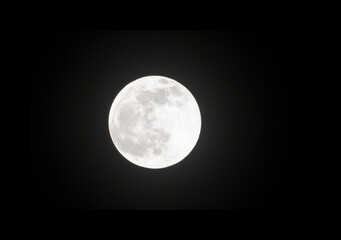 Obraz premium Cold Moon 2021