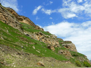 Gum-ezen Gorge in the North Caucasus
