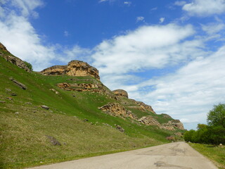 Gum-ezen Gorge in the North Caucasus
