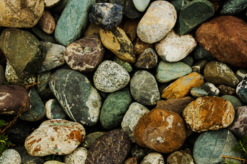 stones on the beach