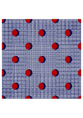 Abstract seamless geometric retro polka dot on black background . Vector pattern