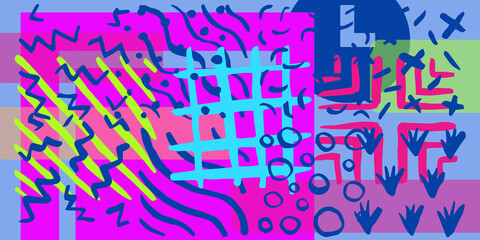 background with abstract elements.