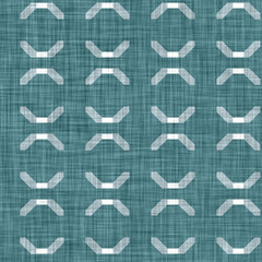 Aegean teal mottle chevron patterned linen texture background. Summer coastal living style home decor fabric effect. Sea green wash grunge striped zig zag material. Decorative textile seamless pattern