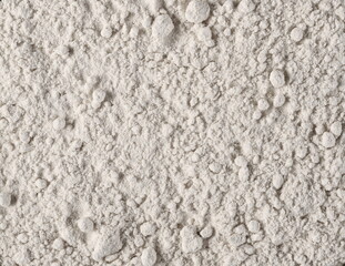 Rye flour background and texture
