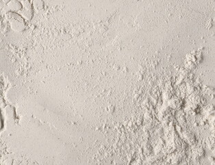 Rye flour background and texture