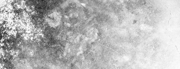 Black and white background on cement floor texture - concrete texture - old vintage grunge texture design - large image in high resolution