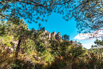 Rochers du Cirque de Mourèze (Occitanie, France)