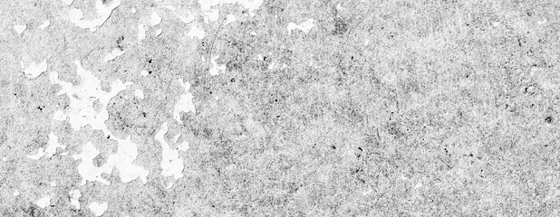 Black and white background on cement floor texture - concrete texture - old vintage grunge texture design - large image in high resolution