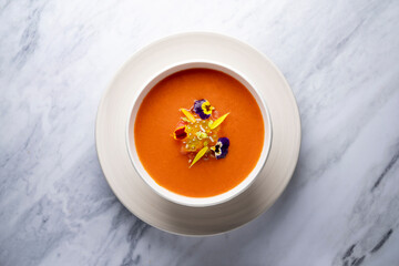 Modern version of the classic tapa Gazpacho