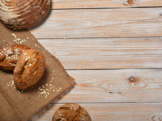 flower, background, decoration, floral, nature, still, nutrition, brown, texture, bakery, food, corn, rustic, bread, organic, sesame, cooking, crust, natural, wooden, flour, traditional, baking, whole