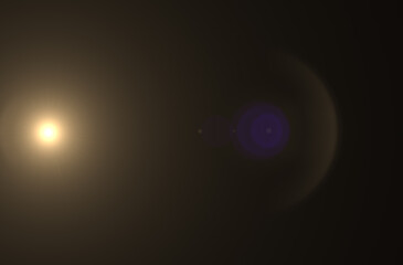 lens flares for photography and  anamorphic lens flare