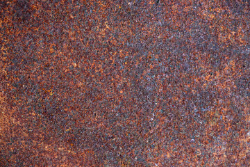Rust of metals.Corrosive Rust on old iron white.Use as illustration for presentation.
