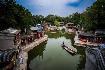 chinese traditional architecture canal 