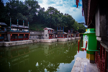 chinese traditional architecture canal
