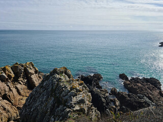 Guernsey Channel Islands, South Coast Cliffs