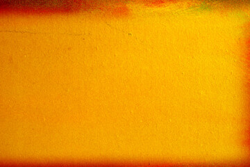 orange und gelber Hintergrund, handgemalt mit Wasserfarben - warmer sonniger Grundton