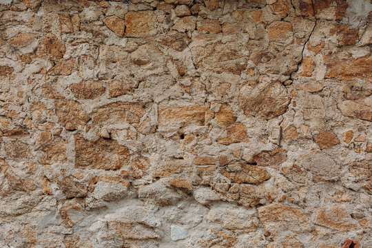 Stones wall texture. Stone wall as a background or texture.