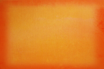 orange und gelber Huntergrund, handgemalt mit Wasserfarben - warmer sonniger Grundton