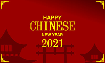 Fototapeta na wymiar abstract background, Happy Chinese New Year 2021, Chinese New Year 2572