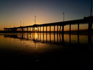 Fototapeta na wymiar Venice Beach Sunset