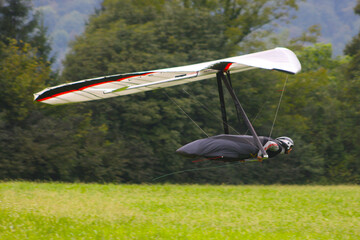 Hang gliding in Slovenia, Europe