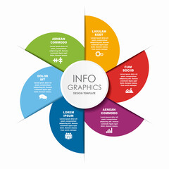 Infographic design template with place for your data. Vector illustration.
