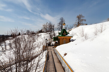 Source in the Belogorsky St. Nicholas monastery