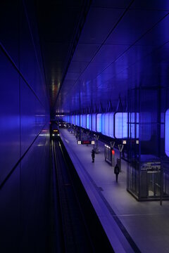 futuristic train station symbolizing the future of transportation