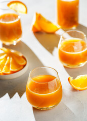 white marshmallow with blueberries levitation