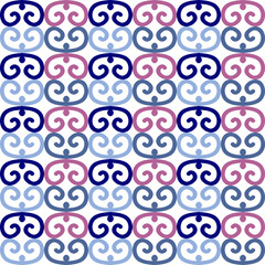 Islamic pattern. Arabic, indian, japanese motifs. Mandala seamless pattern. Ramadan kareem and Hari Raya background. Ethnic bohemian background. Abstract flower. Vector illustration