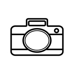 Digital camera icon vector design