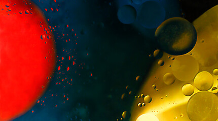 abstract dark background with bright spots