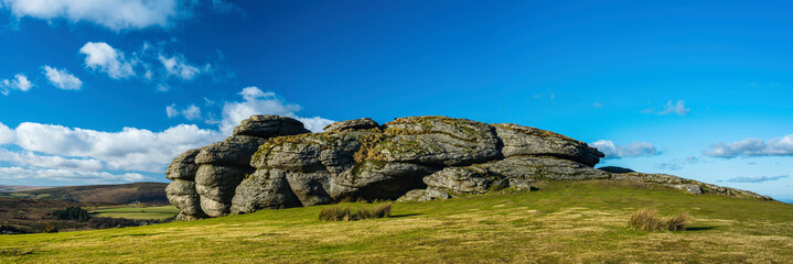 Haytor Rocks, Dartmoor Park, Devon, England, Europe