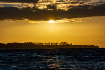 Sonnenuntergang am Meer